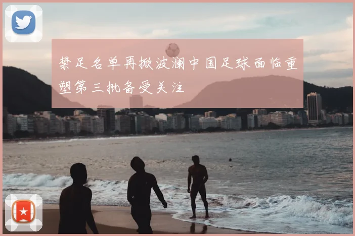 禁足名单再掀波澜中国足球面临重塑第三批备受关注