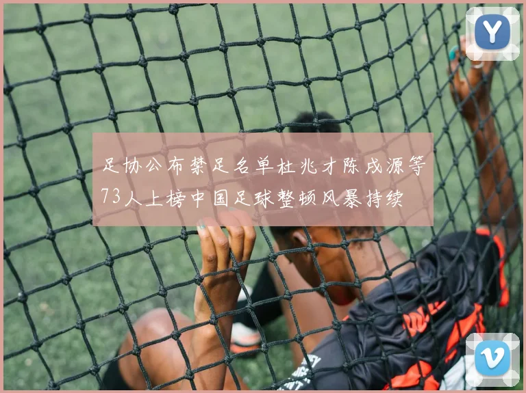 足协公布禁足名单杜兆才陈戌源等73人上榜中国足球整顿风暴持续